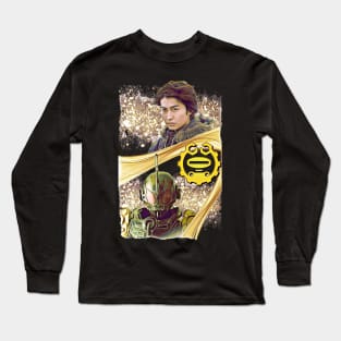 Kamen Rider Grease Side-by-Side   (style #2) Long Sleeve T-Shirt